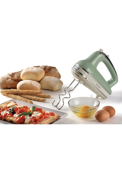 Yeşil Vintage El Mikseri 1548/04, Şık ve Kullanışlı Mutfak Gereci