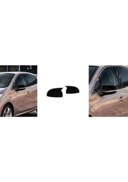 Peugeot 208 2015-2018 Batman Yarasa Ayna Kapağı Takım Piano Black fiyatları