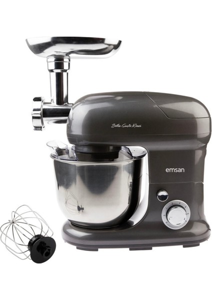 Antrasit Stand Mikser, 1300W, 5l, Güçlü ve Şık Mutfak Şefi fiyatları