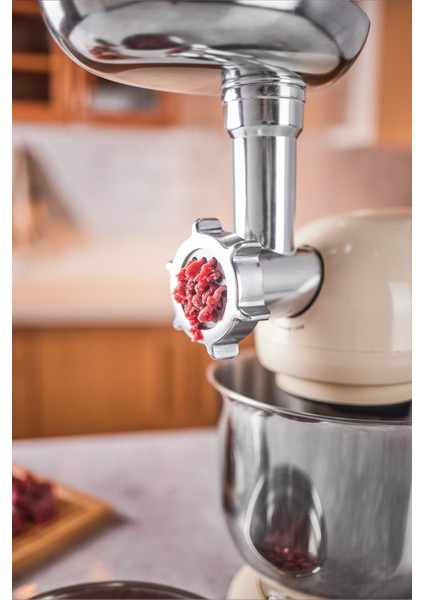 Güçlü 1300W, 5 Lt Maxi Mikser, Mutfak Şefi, Bej Renkli indirimleri