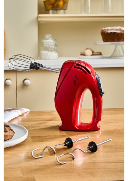 Kırmızı El Mikseri, Pratik ve Şık Tasarım ile Hızlı Çırpma Deneyimi