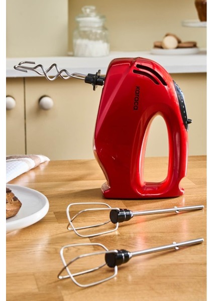 Kırmızı El Mikseri, Pratik ve Şık Tasarım ile Hızlı Çırpma Deneyimi fiyatları