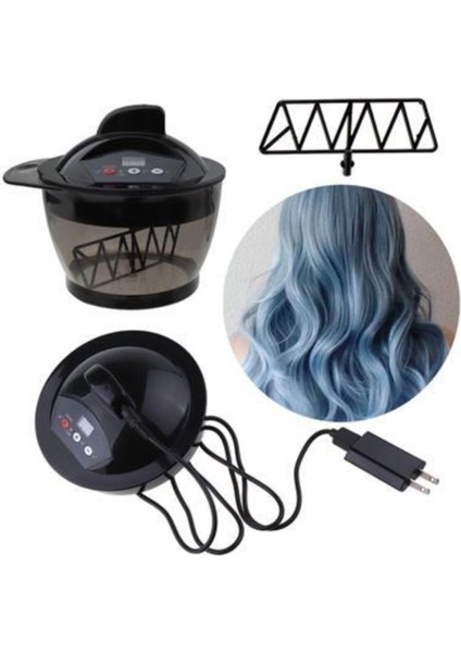 Elektrikli Saç Boyama Kase Mikseri, Siyah Renk, Pratik ve Kullanışlı Araç