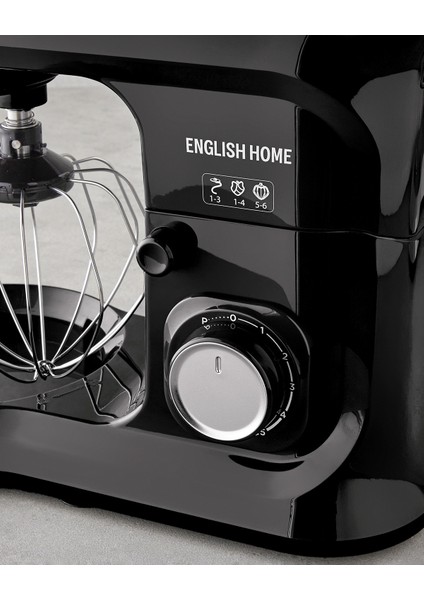 5,5 L Siyah-Krom Hamur Yoğurma Makinesi, Güçlü ve Dayanıklı Performans indirimleri