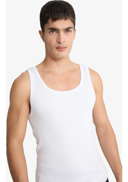 Slim Fit Dar Kesim Ribana 2'li Atlet Y9056AZ25WN fırsatları