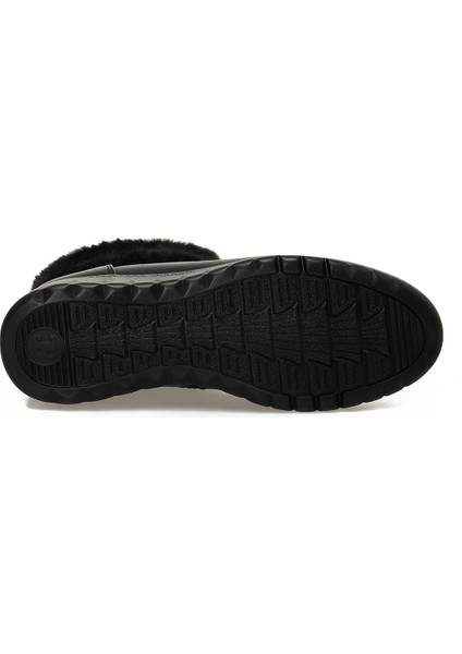 105657.Z5PR Siyah Kadın Dolgu Topuk Bot