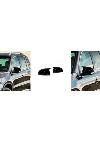 Volkswagen Tiguan 2008-2015 Batman Yarasa Ayna Kapağı Takım Piano Black fiyatları