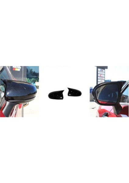 Renault Captur 2020 ve Sonrası Batman Yarasa Ayna Kapağı Takım Piano Black fiyatları