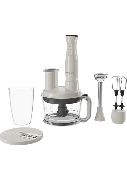 1500 Watt Beyaz Blender Seti, Güçlü ve Şık Tasarım