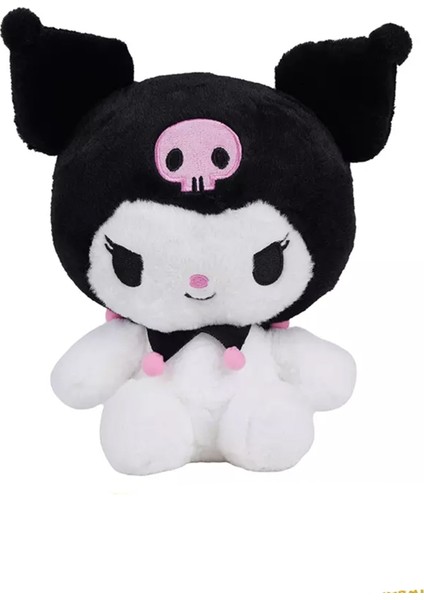 Sanrio Lisanslı Oturan Peluş Oyuncak (26 Cm) - Kuromi indirimleri