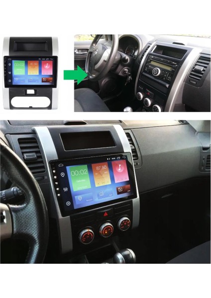 Nissan X-Trail Android Multimedya Sistemi 4-64 MYWAY(2008-2013)
