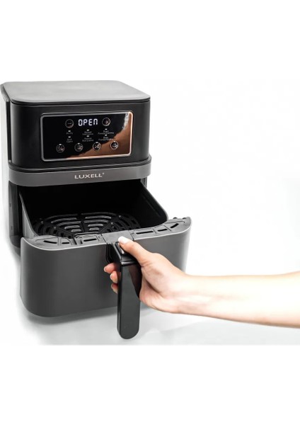 7.5l Xxl Hava Fritözü Siyah, Sağlıklı ve Hızlı Pişirme Keyfi fırsatları