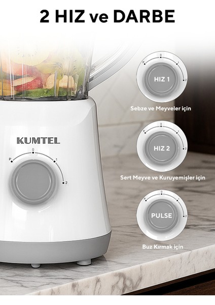 Beyaz Masa Blenderı Cam Sürahili Htb-06, Şık ve Kullanışlı Ev Mutfak Cihazı fiyatları