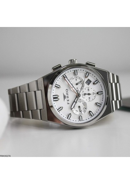 FM43027A Çelik Kordonlu Erkek Kol Saati