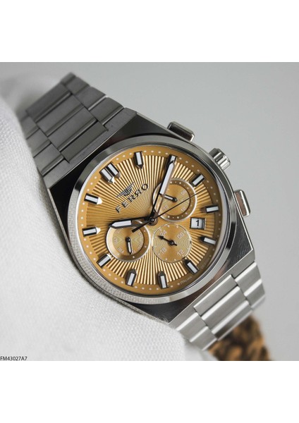 FM43027A7 Çelik Kordonlu Erkek Kol Saati