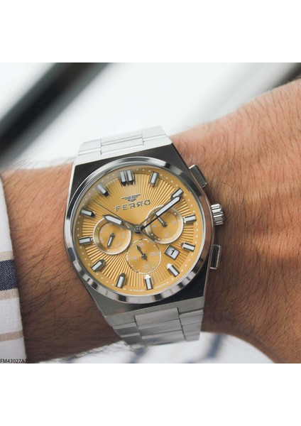 FM43027A7 Çelik Kordonlu Erkek Kol Saati modelleri