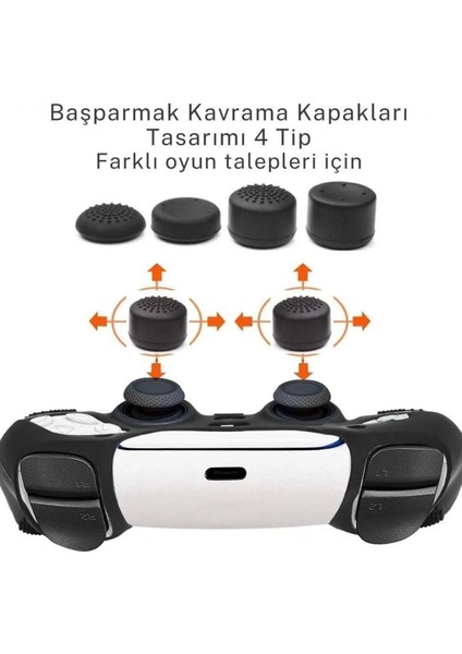 Ps4-Ps5 Uyumlu 8in1 Analog Koruyucu ve Yükseltici Pad fiyatları