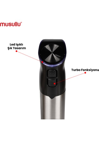 Siyah Çubuk Blender MSL-2015, Pratik ve Şık Ev Mutfak Gereci modelleri