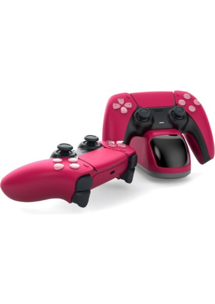 Ps5 Uyumlu Dualsense Şarj Istasyonu Ps5 Dualsense Charging Dock Stardust Kırmızı Çift Şarj modelleri