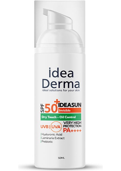 Idea Derma Ideasun Dry Touch SPF50+ Güneş Kremi 50 ml