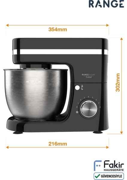 Çok Renkli Stand Mikser ve Hamur Yoğurma Cihazı, Mutfak Şefi Seti modelleri