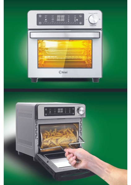 15 Lt Çok Fonksiyonlu Yağsız Fritöz, Sağlıklı ve Hızlı Pişirme Sunar fiyatları