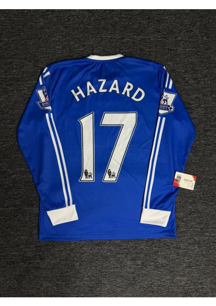 Hazard 17 Chelsea Uzun Kol Mavi Forması