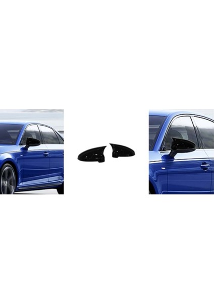 Audi A4 2016-2021 Batman Yarasa Ayna Kapağı Takım Piano Black fiyatları