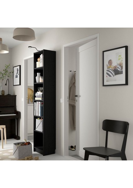 Kitaplık, Venge, 40X28X202 cm modelleri