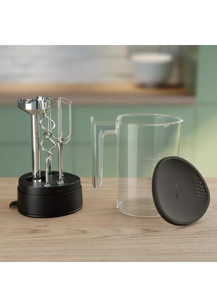 500W Güçlü El Mikser Seti, 5 Hız ve Turbo, El Blender Aparatı modelleri