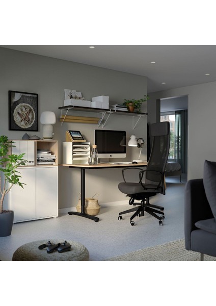 Dolap Kombinasyonu, Beyaz-Ağartılmış Meşe Görünümlü, 70X35X107 Cm, Kapaklı modelleri