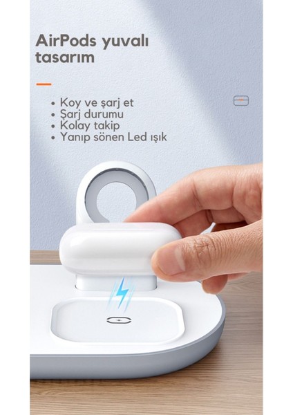 Apple Watch Iphone Kablosuz Şarj Kiti indirimleri
