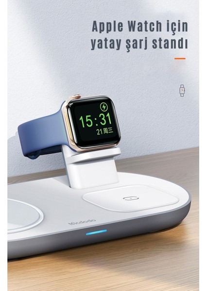 Apple Watch Iphone Kablosuz Şarj Kiti