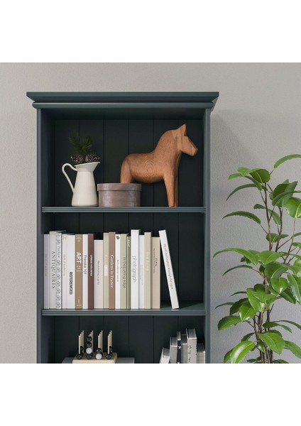 Kitaplık, Koyu Mavi-Yeşil, 65X199 cm modelleri