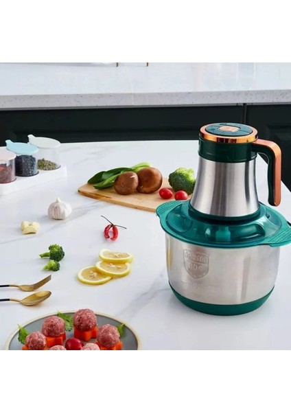 Gri 5l Çok Fonksiyonlu Blender ve Kıyma Robotu, 5 Bıçaklı, Çok Hızlı, Pratik Kullanım fırsatları