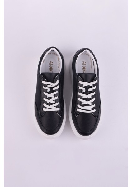 Hakiki Deri Kadın Spor Ayakkabı 25KSRM096 fırsatları