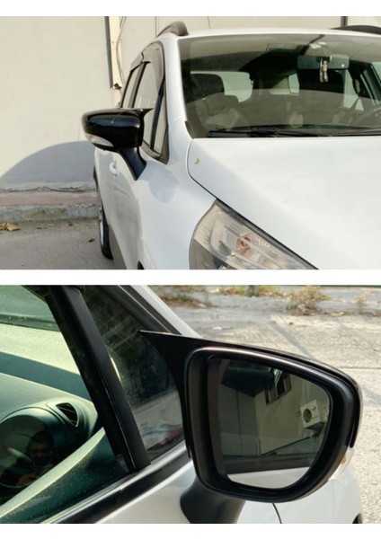 Renault Clio 4 2012-2019 Batman Yarasa Ayna Kapağı Takım Piano Black fiyatları