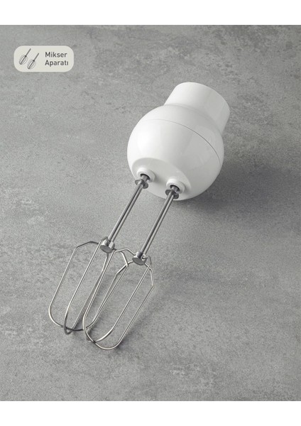 4 Bıçaklı Çok Renkli Çok Fonksiyonlu Blender Seti Beyaz-Bakır fırsatları