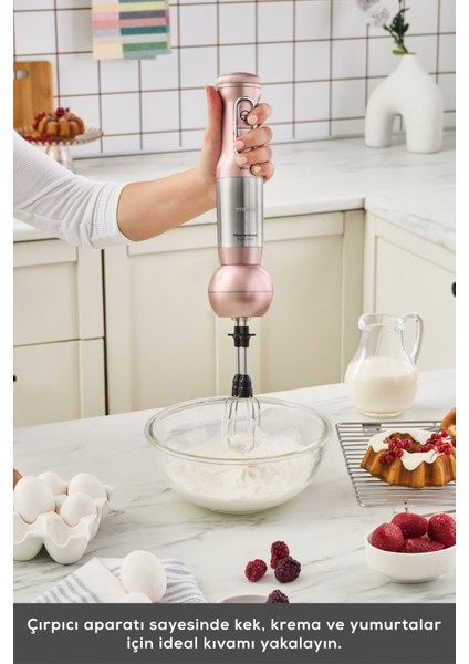 1000W Cam Hazneli Rosegold Blender Seti, Güçlü ve Şık Tasarım