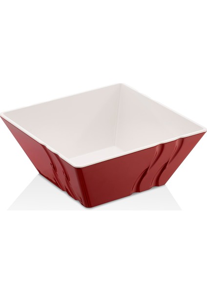 23024.CW Bicolor Luxor 2'li Kase Seti 24X24 Cm, Thermoset Melamin