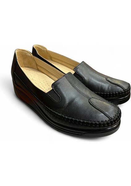 Hakiki Deri Kaymaz Taban Tam Ortopedik Anne Ayakkabısı modelleri