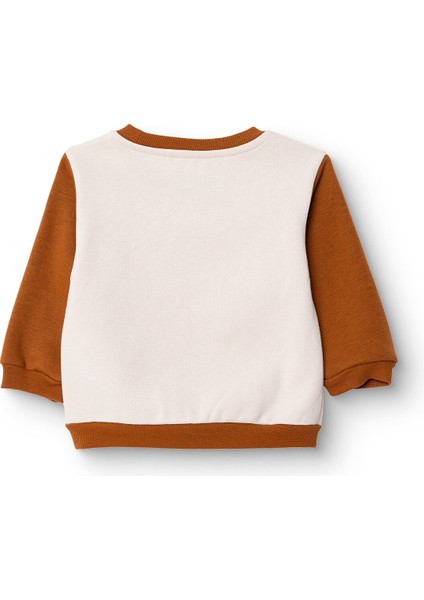 Erkek Bebek Woodland 1 Sweatshirt Şardonlu Bisiklet Yaka Uzun Kol fiyatları