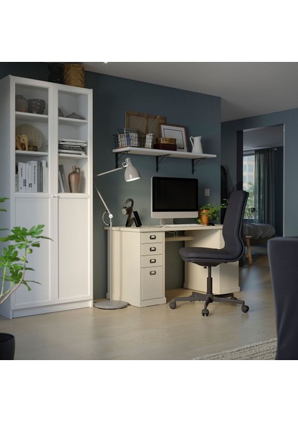 Cam/panel Kapaklı Kitaplık, Beyaz, 80X30X202 cm modelleri