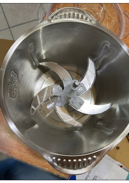 Gri Elektrikli Paslanmaz Çelik 5l Doğrayıcı Blender - Et, Sebze ve Meyve Için Çok Amaçlı modelleri