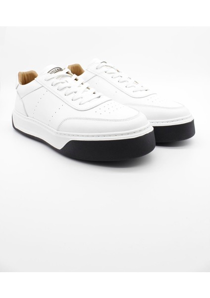 Beyaz Bağcıklı Antik %100 Deri Casual Ayakkabı 1033250164 fiyatları
