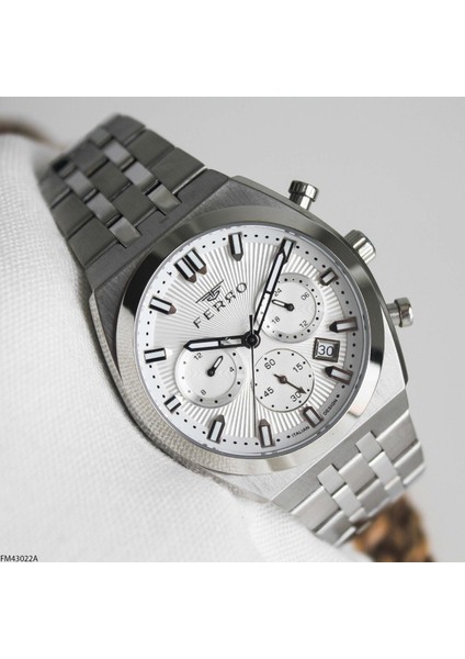 FM43022A Çelik Kordonlu Erkek Kol Saati