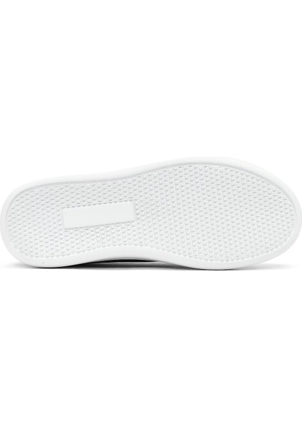 Erkek Lacivert Bağcıklı Kalın Tabanlı Deri Sneaker 25WFD8240FT fırsatları