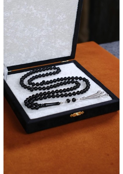 Üstad Ömer Aktaş Işçilik Gümüş Tasarım Erzurum Oltu 99'luk Namaz Zikir Tesbihi fiyatları