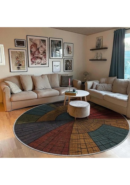 , Makinede Yıkanabilir, Kaymaz Taban, Dijital Baskı, Çok Renkli, Salon Halısı, Oturma Odası Halısı, Mutfak Halısı ve Yolluk