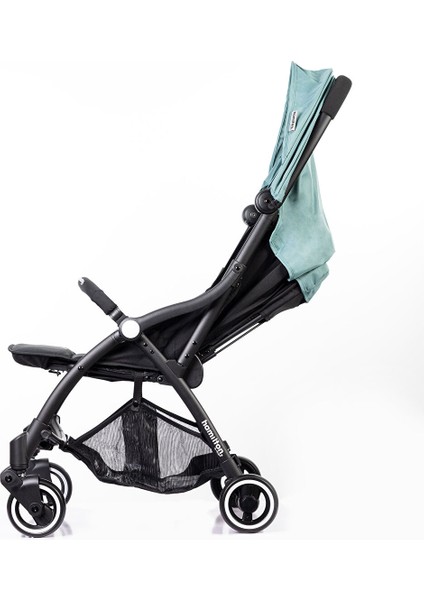 S1 Plus Baston Bebek Arabası Tek Elle Katlanabilir Süspansiyonlu 0-4 Yaş 22 kg Lake Blue modelleri